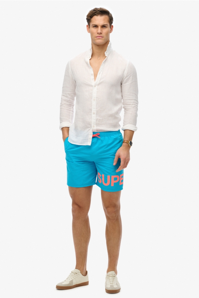 GRAPHIC 17 SWIM SHORT M3010244A VZA HAWAII BLUE